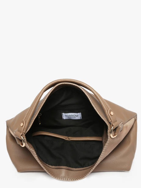 Sac Porté épaule Brodery Polyester Torrow Beige brodery TBRO01 vue secondaire 3