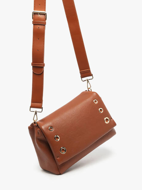 Sac Bandoulière Plum Torrow Marron plum TPLU1B vue secondaire 2