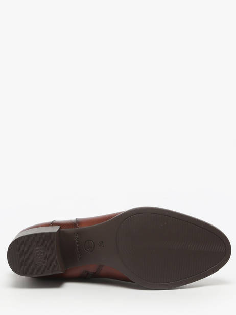 Bottines à Talon En Cuir Tamaris Marron women 45 vue secondaire 5