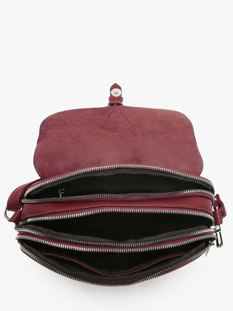 Sac Bandoulière Grained Miniprix Violet grained F3601 vue secondaire 2