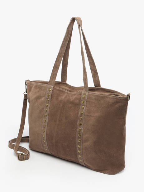 Sac Porté épaule Velvet Milano Marron velvet VE24113 vue secondaire 2