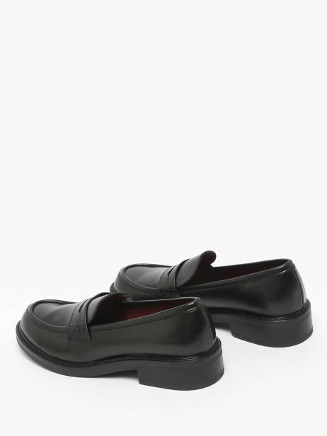 Mocassins En Cuir Aliwell Noir women A3226 vue secondaire 2