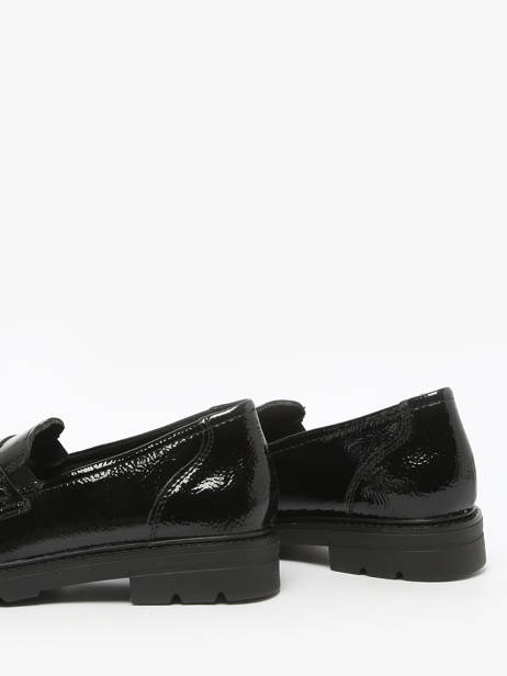 Mocassins En Cuir Remonte Noir women 2 vue secondaire 2