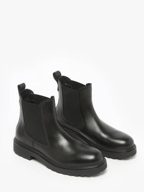 Chelsea Boots En Cuir Tommy hilfiger Noir women 8766BDS vue secondaire 2