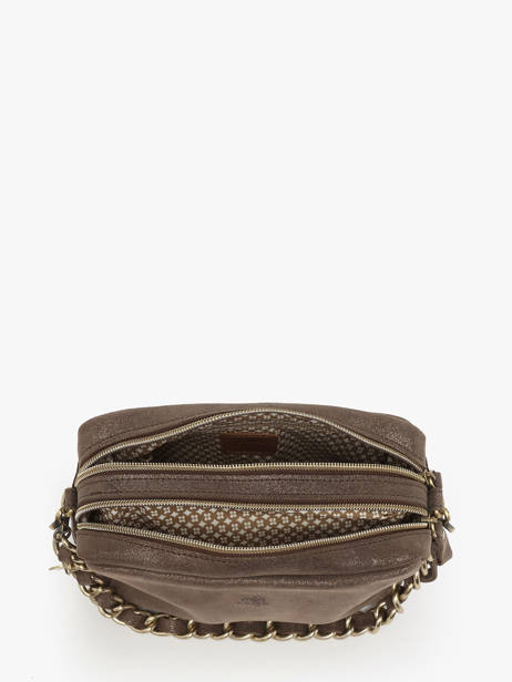 Sac Bandoulière Mama Cuir Mila louise Marron vintage 23673X vue secondaire 2
