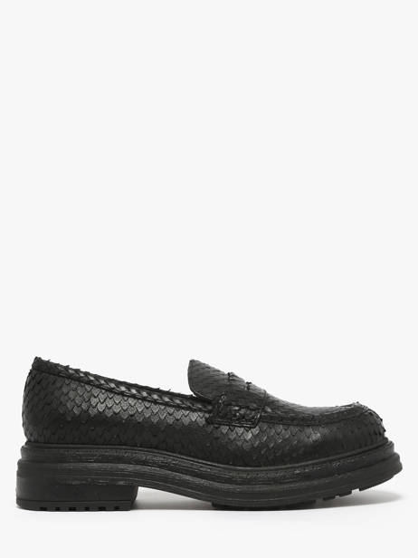 Mocassins En Cuir Aliwell Noir women A0234