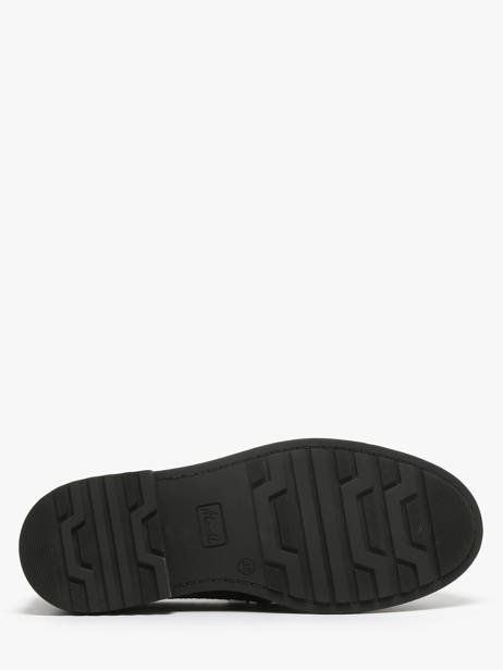 Mocassins En Cuir Aliwell Noir women A0234 vue secondaire 4