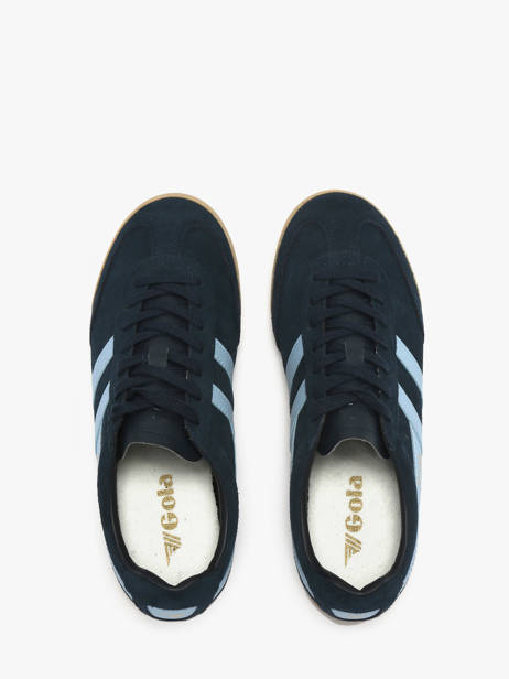 Sneakers Apollo En Cuir Gola Bleu women CLB777 vue secondaire 3