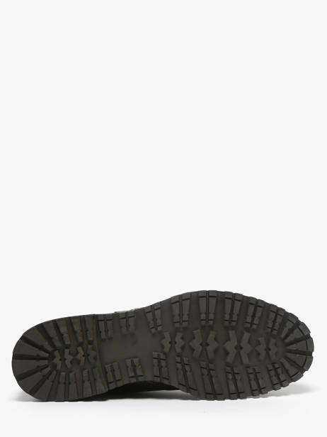 Bottines En Cuir Kost Marron men D vue secondaire 4