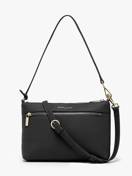 Sac Bandoulière Palma Cuir Nathan baume Noir nathan 27 vue secondaire 4