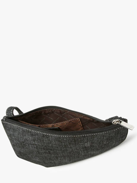 Sac Bandoulière City Perle Tweed Nathan baume Gris n city TW vue secondaire 2
