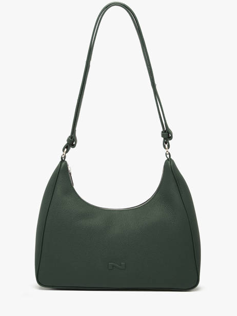 Sac Porté épaule Manaus Cuir Nathan baume Vert brasil 2