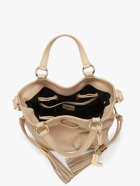 Sac Seau S Premier Flirt Cuir Lancel Beige premier flirt A10109 vue secondaire 4