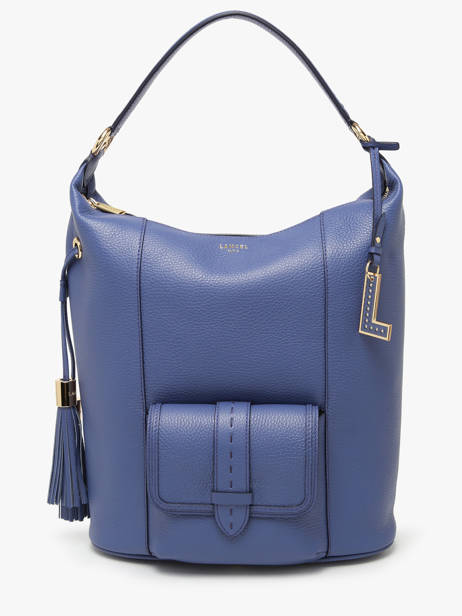 Sac Porté épaule Premier Flirt Cuir Lancel Bleu premier flirt A13789