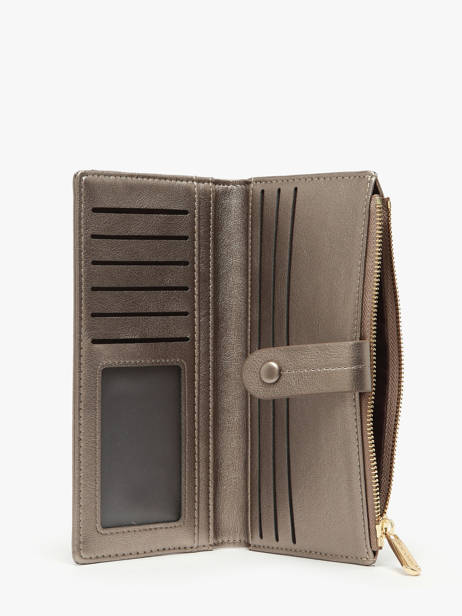 Portefeuille Porte Monnaie David jones Argent lac P162 vue secondaire 1