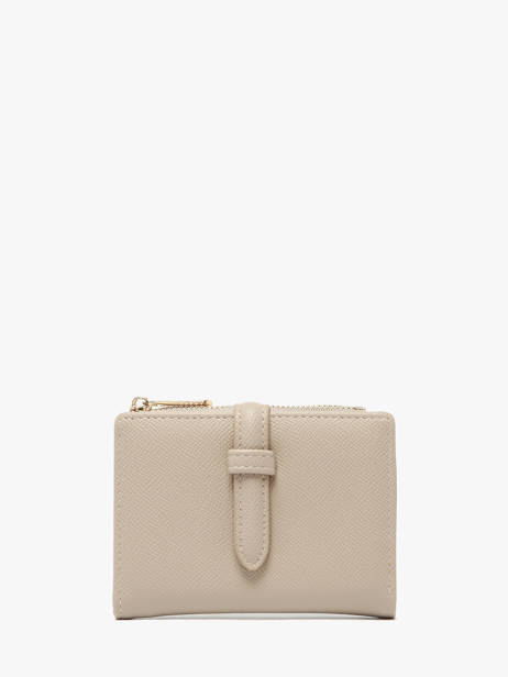 Portefeuille Saffiano David jones Beige saffiano P163