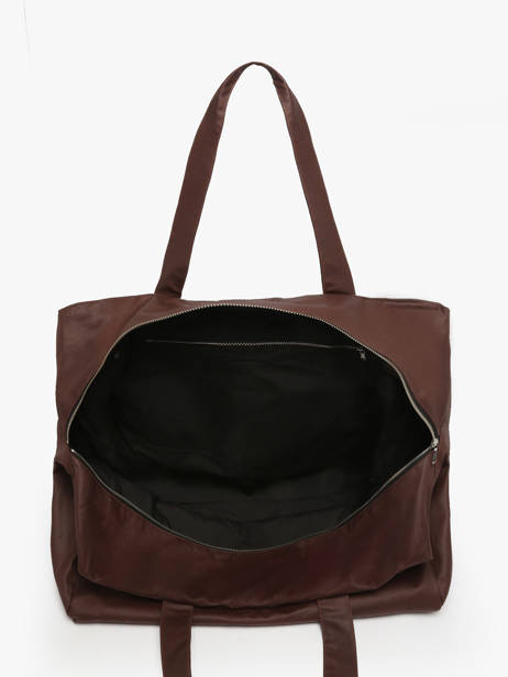 Grand Sac Weekend Elzevir Waxed Rivedroite Marron waxed ELZEVWAX vue secondaire 3