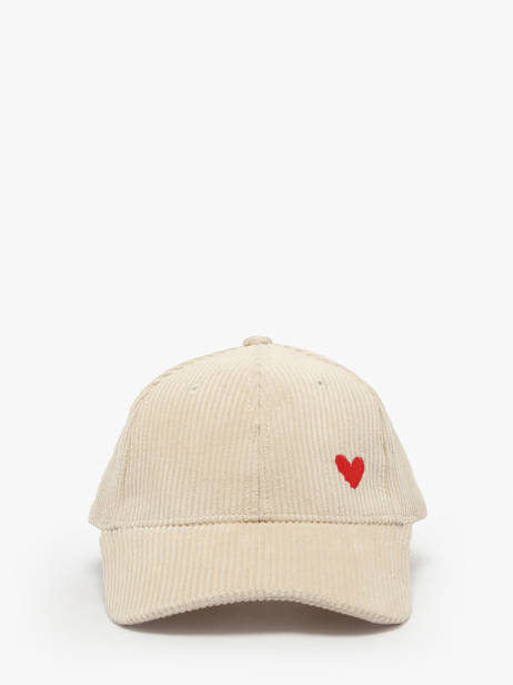 Casquette Pieces Beige jenny 17147192
