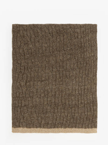 Écharpe Pieces Marron johanna 17160053