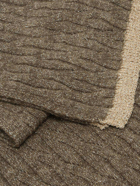 Écharpe Pieces Marron johanna 17160053 vue secondaire 1