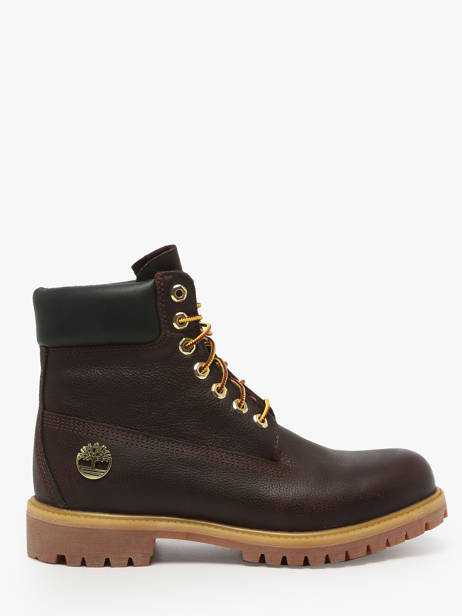 Bottines En Cuir Timberland Marron men 2P6WEXU1