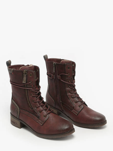 Bottines Mustang Marron women M0062001 vue secondaire 1