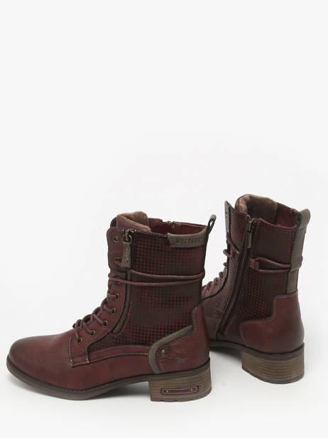 Bottines Mustang Marron women M0062001 vue secondaire 2