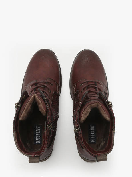 Bottines Mustang Marron women M0062001 vue secondaire 3