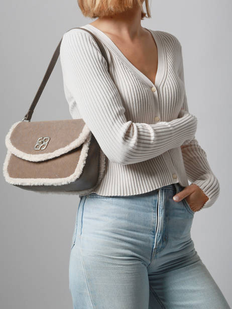 Sac Porté épaule Sheep David jones Gris sheep CM7753 vue secondaire 1