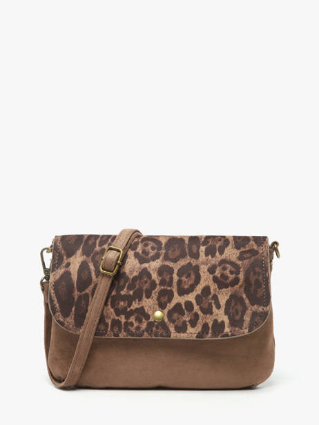 Sac Bandoulière Leopard Miniprix Beige leopard 19623