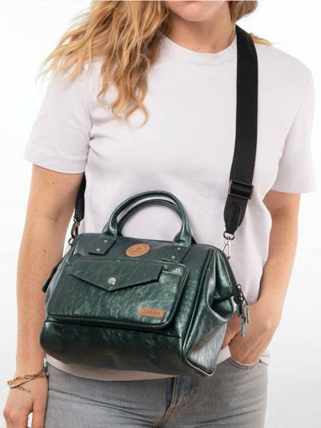 Sac Bandoulière Crossbody M Cabaia Vert crossbody M vue secondaire 1