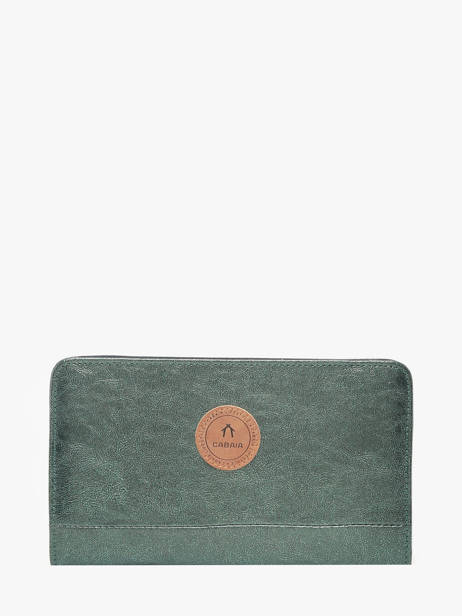 Portefeuille Wallet L Cabaia Vert accessoire L