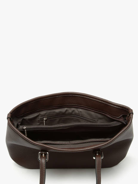 Sac Porté épaule Grained Miniprix Marron grained F2531 vue secondaire 2