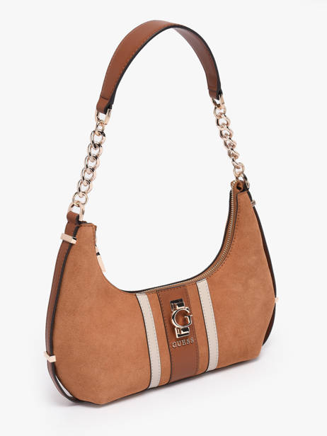 Sac Porté épaule Erenia Cuir Guess Marron erenia SB783818 vue secondaire 1
