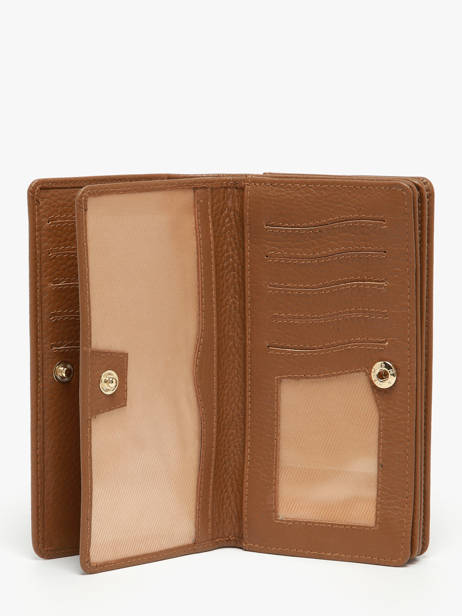 Portefeuille Caviar Cuir Crinkles Marron caviar 14001 vue secondaire 2