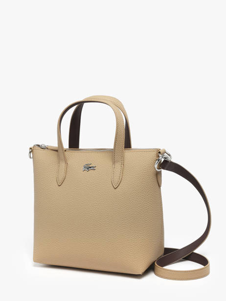 Sac Porté Main Anna Lacoste Beige anna NF5126AA vue secondaire 1