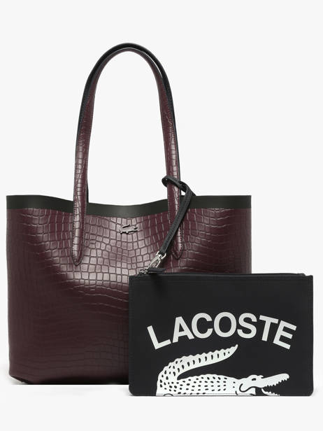 Sac Porté épaule Anna Season Lacoste Bleu anna season NF5128AS vue secondaire 1