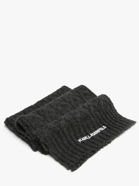 Écharpe Karl lagerfeld Gris k essential A4W33029 vue secondaire 2