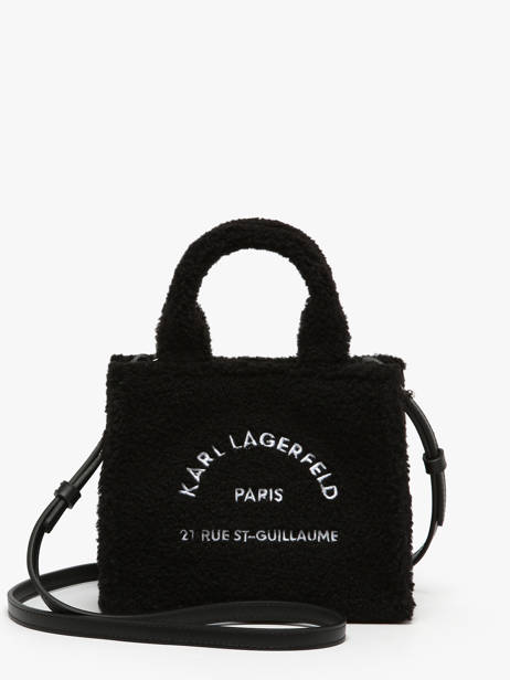 Sac Bandoulière Rsg Polyester Karl lagerfeld Noir rsg A4W50016