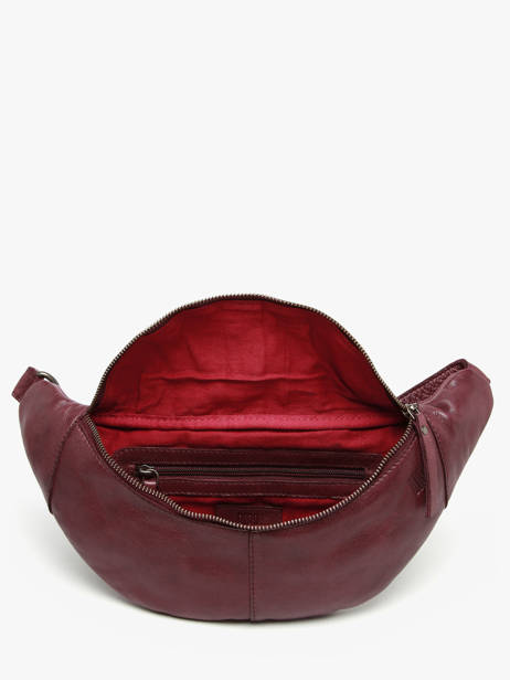 Sac Banane Heritage Cuir Biba Violet heritage HAK5L vue secondaire 2