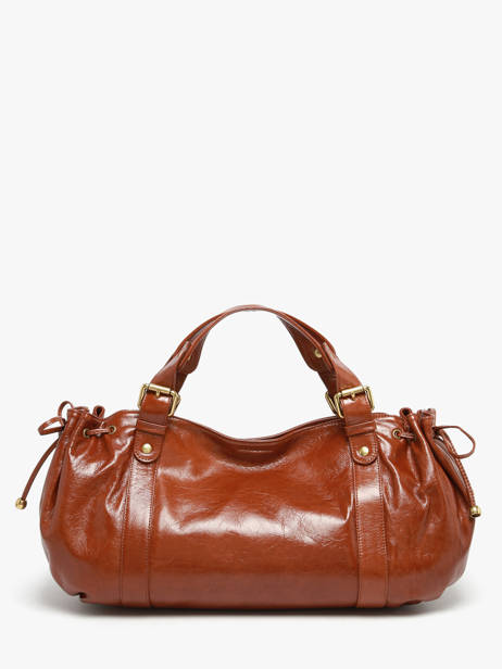Sac Porté épaule Premium Cuir Gerard darel Marron premium DCS01419 vue secondaire 3