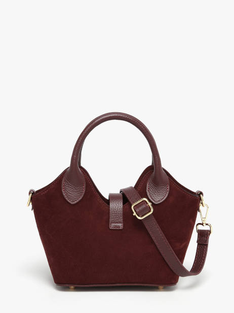 Sac Porté Main Velvet Studs Milano Rouge velvet studs VS25091 vue secondaire 4