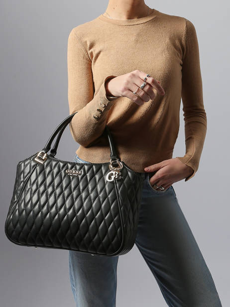 Sac Porté épaule Valla Guess Noir valla QG812222 vue secondaire 1