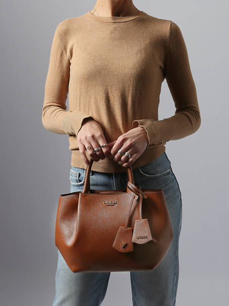 Sac Porté Main Amorette Guess Marron amorette BG789806 vue secondaire 1