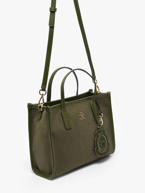 Sac Porté Main Th City Tommy hilfiger Vert th city AW17852 vue secondaire 2
