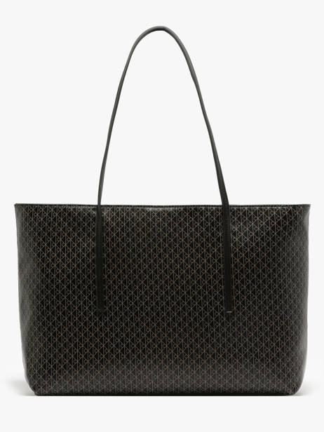 Sac Porté épaule Coated Emblem Polyester Recyclé Calvin klein jeans Noir coated emblem 4F3266G vue secondaire 4