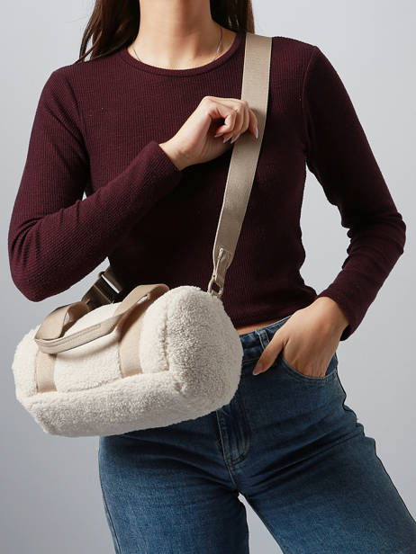 Sac Porté Main Sherpa David jones Beige sherpa CM7734 vue secondaire 1