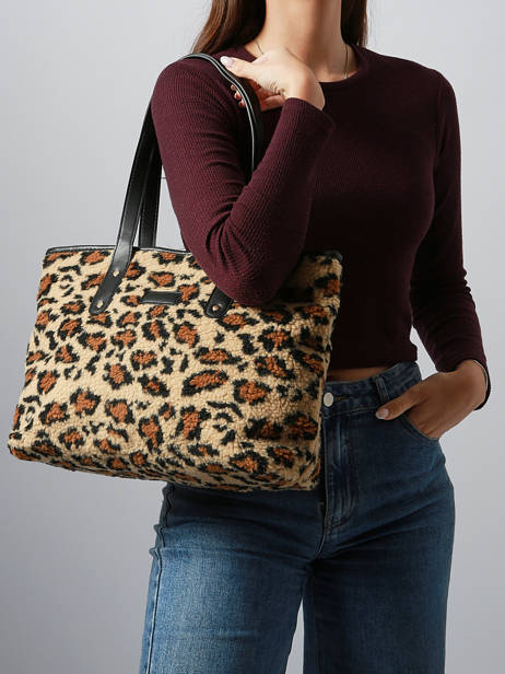 Sac Porté épaule Polaire Miniprix Beige polaire S031 vue secondaire 1