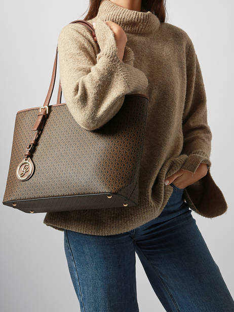 Sac Porté épaule Cr Miniprix Marron cr G922719A vue secondaire 1