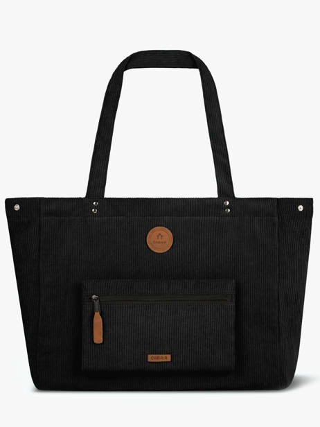 Sac Porté épaule A4 Adventurer Polyester Recyclé Cabaia Noir adventurer TOTEBAGL